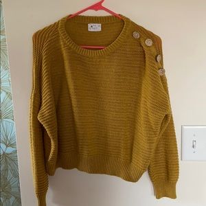 Cropped sweater